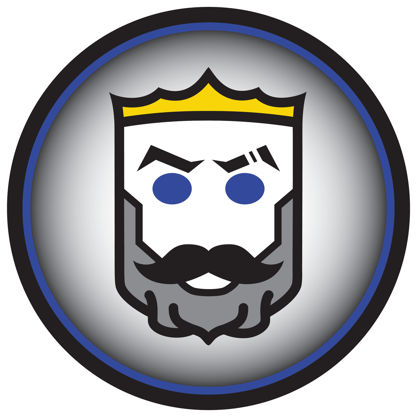 KING ARTHUR MEDALLION Vinyl Sticker