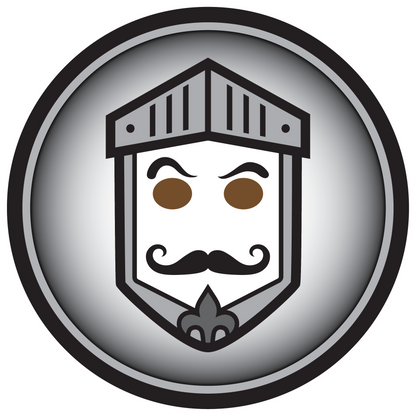 SIR LANCELOT MEDALLION Vinyl Sticker