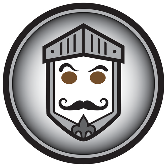 SIR LANCELOT MEDALLION Vinyl Sticker