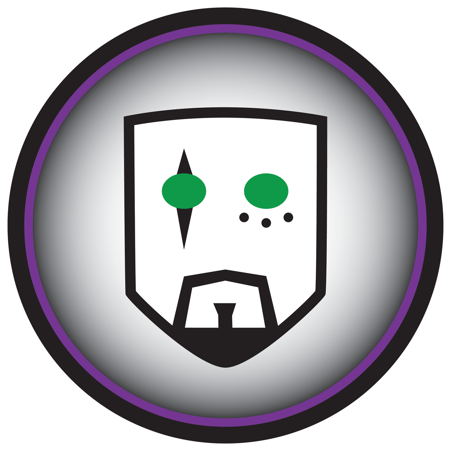 MERLIN THE WIZARD MEDALLION Vinyl Sticker